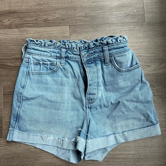Hollister Pants - Hollister Blue Jean Shorts High-Waisted Vintage Style